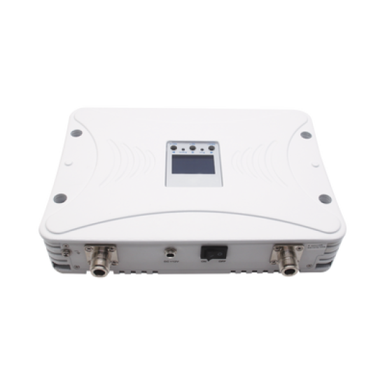 Kit Amplificador de Señal Celular 4G LTE, 3G y Voz. Funciona con Todos los Operadores. Soporta Múltiples Dispositivos y Tecnologías. Hasta 1000 metros cuadrados de Cobertura