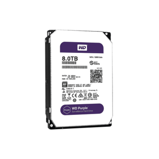 Disco duro WD de 8TB / 5400RPM / Optimizado para Videovigilancia