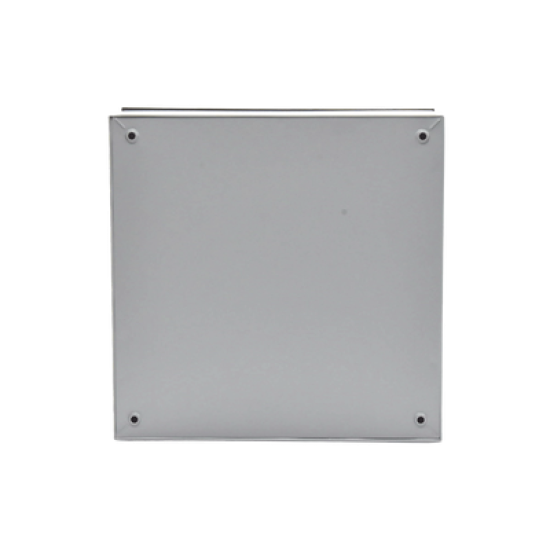 Gabinete de Acero, Uso Interior (Nema 1)  de 80 x 60 x 20 cm con Placa Interna / Tipo Telefónico. 