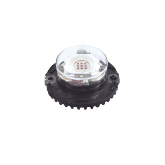 Estrobo Oculto de 1 LED de 10W, Ideal para Vehículos Encubierto, Color Rojo