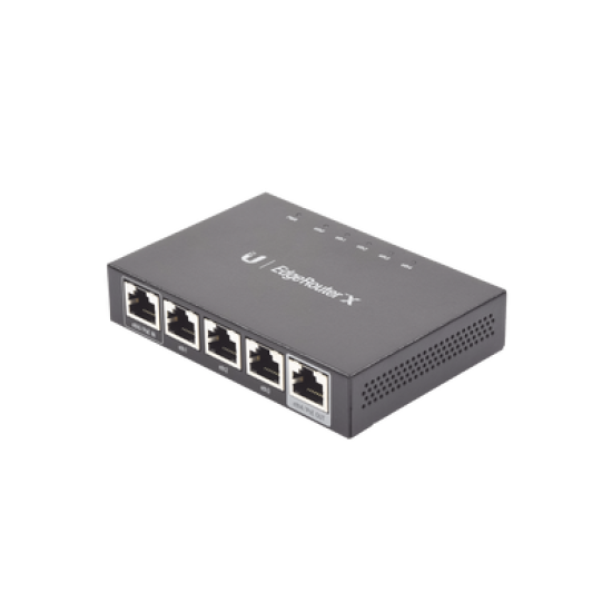 EdgeRouter X de 5 puertos Gigabit con funciones avanzadas de ruteo