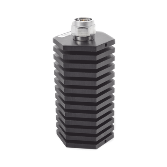 Carga Fantasma Terminal para 50 Watt con Impedancia de 50 Ohm, Conector N Macho.