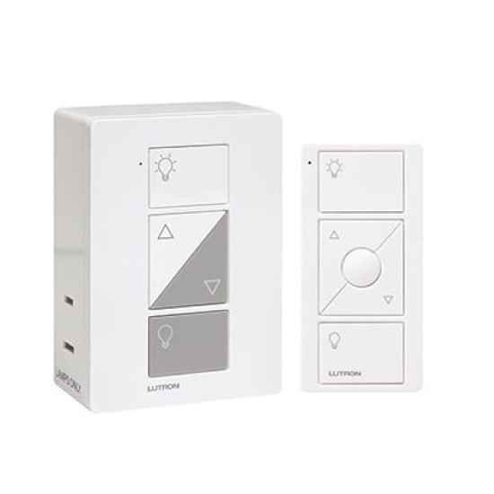 (Caseta Wireless) Kit, adaptador y control remoto PICO, Ideal para lamparas, tiene 3 funciones atenuador, on/off, repetidor señal. (Caseta Wireless) Kit, adaptador y control remoto PICO, Ideal para lamparas, tiene 3 funciones atenuador, on/off, repetidor señal.