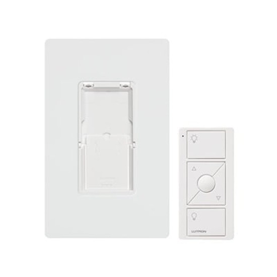 Kit, placa de pared y Control Remoto PICO Inalámbrico, complemente con un atenuador o switch on/off, Caseta, RA2, RadioRa2 Kit, placa de pared y Control Remoto PICO Inalámbrico, complemente con un atenuador o switch on/off, Caseta, RA2, RadioRa2