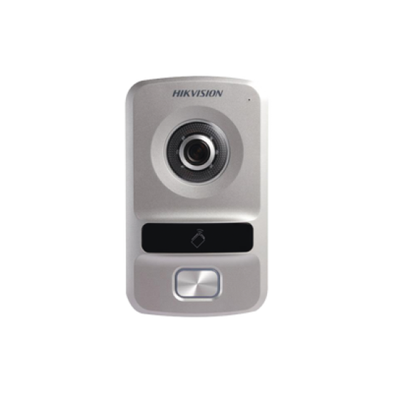 Videoportero IP con llamada a Smartphone (HikConnect) / No requiere monitor / Apertura de puerta desde App y por tarjeta de Proximidad
