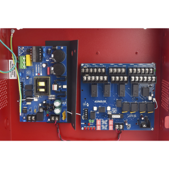 Fuente De Alimentación Remota Extensora De NACs, 12/24Vcd, 6A, 4 Circuitos (0500-02350), Listada UL, Aprobada FM 