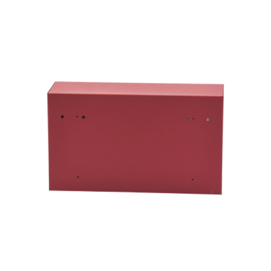 Gabinete para dos baterías de respaldo de 18 AH. Aplicaciones para sistemas de detección de incendio (FAS).