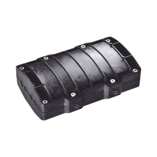 Caja de Distribución de Fibra Óptica Horizontal, hasta 48 empalmes, Exterior IP68