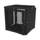Gabinete de Pared Fijo, Puerta Perforada, Rack 19in,  de 12 Unidades de Rack