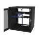 Gabinete de Pared Fijo, Puerta Perforada, Rack 19in,  de 12 Unidades de Rack