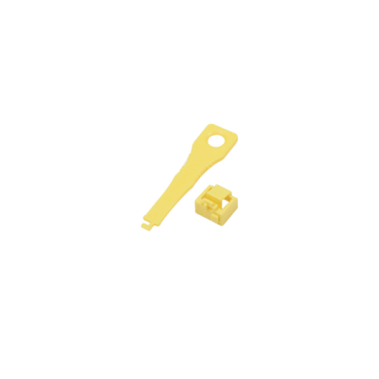 Protector de bloqueo LockIT, para salida RJ45, incluye una llave universal, bolsa con 10 piezas Protector de bloqueo LockIT, para salida RJ45, incluye una llave universal, bolsa con 10 piezas