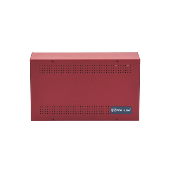 Gabinete para dos baterías de respaldo de 18 AH. Aplicaciones para sistemas de detección de incendio (FAS).