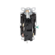 Interruptor Claro, 3 Hilos, 15A, Color Blanco