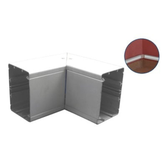 Esquinero interior de Aluminio, para canaleta INKA151 (8420-81001) Esquinero interior de Aluminio, para canaleta INKA151 (8420-81001)