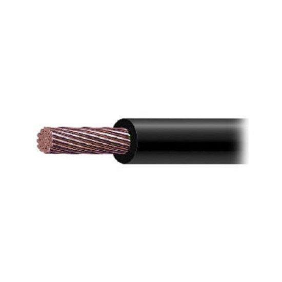 Cable de Cobre Recubierto THW-LS Calibre 2/0 AWG 19 Hilos Color Negro (Venta por Metro) Cable de Cobre Recubierto THW-LS Calibre 2/0 AWG 19 Hilos Color Negro (Venta por Metro)