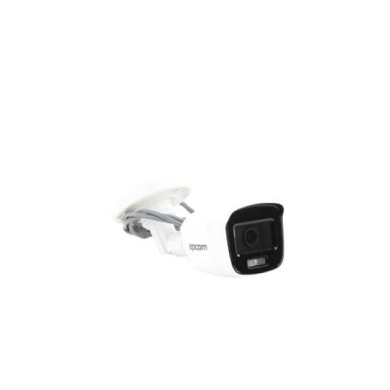 Bala TURBOHD 2 Megapíxel (1080p) / Lente 2.8 mm / ColorVu / Microfono Integrado / Imagen a Color 24/7 / Policarbonato / Luz Blanca 20 mts / Exterior IP66 / TVI-AHD-CVI-CVBS / dWDR