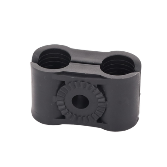 Paquete de 10 Sujetadores Plasticos Para Cable Coaxial de 5/8