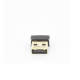 Mini Adaptador USB inalámbrico doble banda AC 600 Mbps, antena onmidireccional.