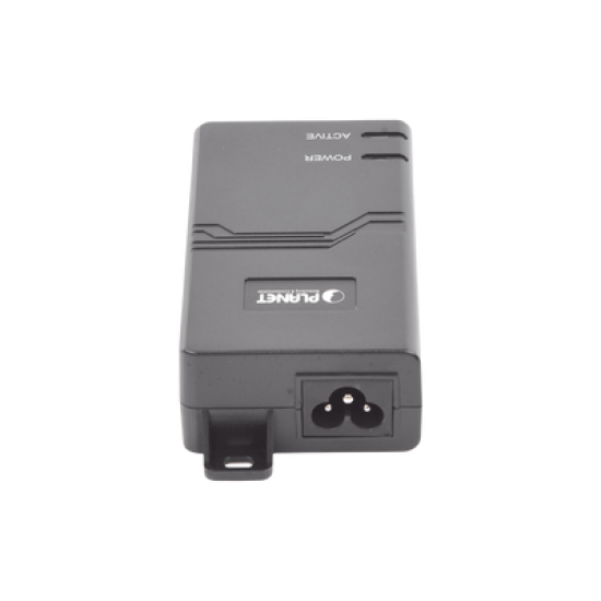 Inyector PoE  IEEE 802.3at, Puertos Gigabit, Hasta 30 W de Salida PoE (Mid-span)