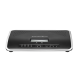 Conmutador IP-PBX de 2 puertos FXO + 2 FXS, 30 llamadas concurrentes, 500 usuarios y doble puerto Gigabit