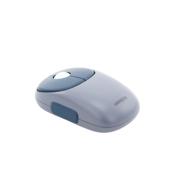 Mouse Inalámbrico  FUNï¼‹ / Recargable / 2.4G & Bluetooth / 4 Niveles de DPI / Silencioso / Ergonómico / 5 Botones / Compatible con Windows, macOS 10.5, Android iOS Linux y Chrome OS / Color Azul