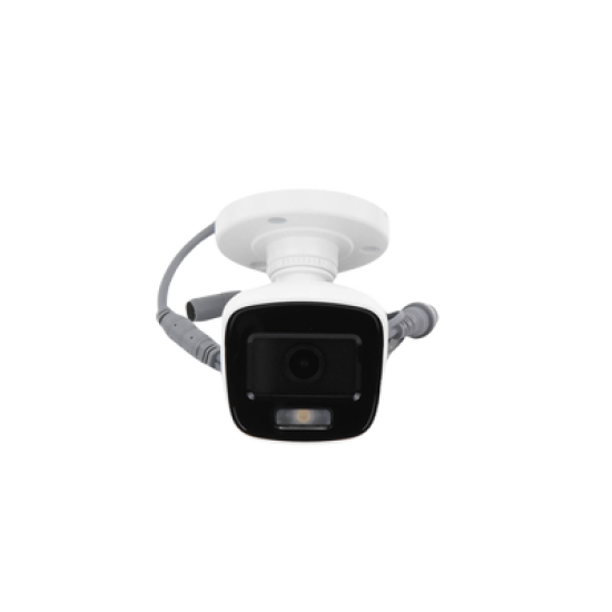 [ColorVu] Bala TURBOHD 2 Megapíxel (1080p) / Microfono Integrado / Imagen a color 24/7 / Lente 2.8 mm / METAL / Luz Blanca 20 mts / Exterior IP66 / TVI-AHD-CVI-CVBS / dWDR