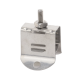 Sujetador de doble click para cable coaxial de 1/2 paquete de 10 piezas.