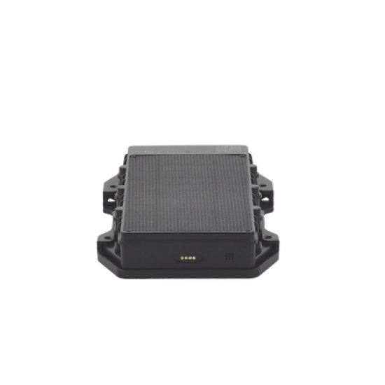 Localizador 4G con carga solar / Semiautónomo / Rastreo de contenedores / Cajas de tráiler / Alarma de sabotaje audible