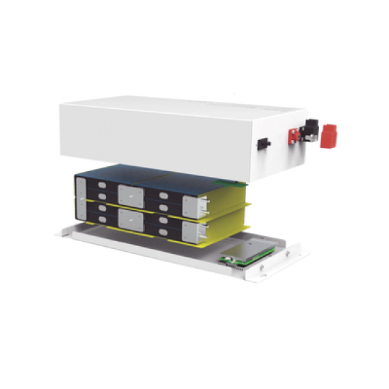 Batería de Litio Ciclo Profundo, 12.8 Vcc 200Ah (LiFePO4 case Metalico), Solar, , Máximo 100 A de Descarga