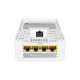 Punto de Acceso Wi-Fi 6 / 2.975 Gbps / MU-MIMO 2x2:2 / 1 Puerto 10/100/1000 Mbps (PoE In) / 4 Puertos 10/100/1000 Mbps LAN / Smart Antenna 20% más cobertura / Instalación en pared / Seguridad WPA3 / Administración en nube