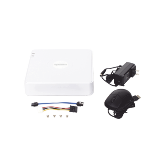 DVR 8 Canales TurboHD + 2 Canales IP / 2 Megapixel (1080p) Lite / Acusense Lite (Evita Falsas Alarmas) / Audio por Coaxitron / 1 Bahía de Disco Duro / H.265+ / Salida de Vídeo Full HD