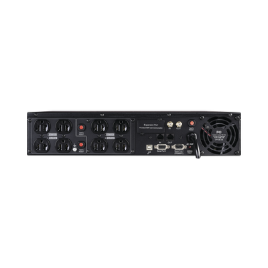 UPS de 1500 VA/900 W, Topología Línea Interactiva, Entrada 120 Vca NEMA 5-15P, Torre o Rack 2 UR, Con 8 Tomas NEMA 5-15R
