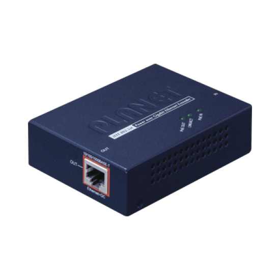 Extensor PoE+ / Hasta 100 m / Entrada PoE+ Gigabit 802.3 at y Salida PoE+ Gigabit 802.3 af / at / Interior 
