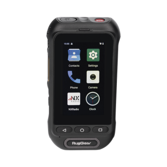 RugGear Radio PoC LTE, IP68 Resistente al Agua, Pantalla Táctil 3
