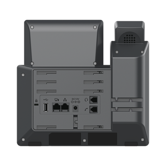 Teléfono IP Wi-Fi, Grado Operador, 8 líneas SIP con 4 cuentas, pantalla a color 2.8