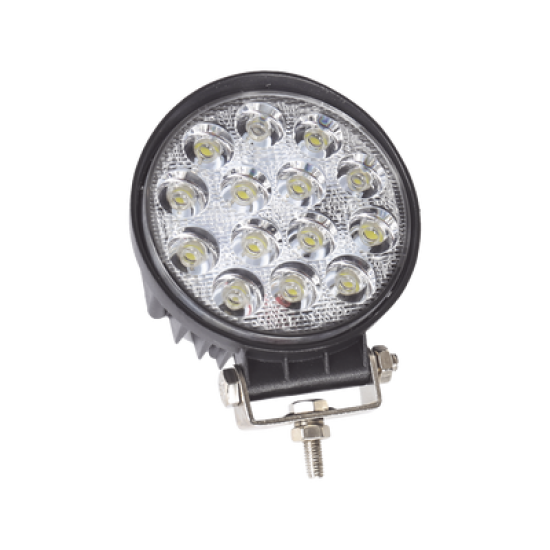 Luz de Trabajo de 14 LED, 42 Watts, 3500 Lúmenes, IP67, 10-30 Vcc