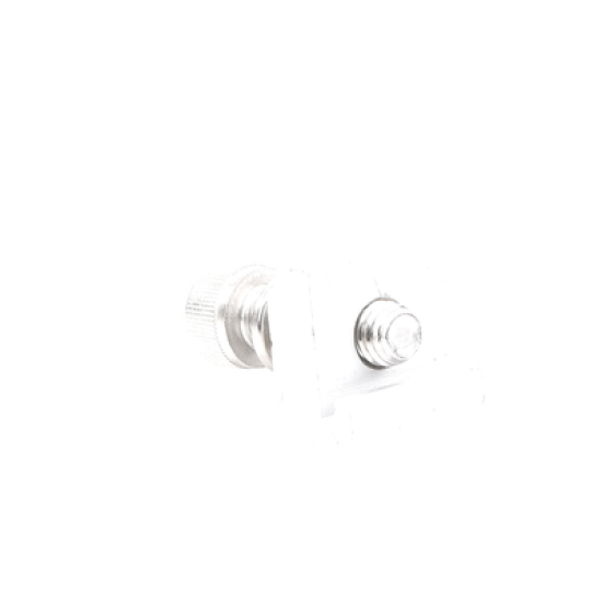 Conector G con tornillo para fijación en riel 7