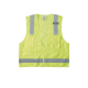 Chaleco de seguridad reflectante de alta visibilidad, mediano/grande. Con múltiples bolsillos de diferente capacidad