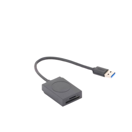 Lector de tarjetas USB-A 3.0 a MicroSD (TF) / SD | 5Gbps | Soporta hasta 2TB | Soporta Windows/Mac OS/Linux/Android | Lectura de Tarjetas Simultánea | No Requiere Controlador | Cable de 15cm.