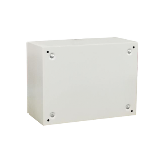 Gabinete de Acero IP66 Uso en Intemperie (500 x 300 x 300 mm) con Placa Trasera Interior Metálica y Compuerta Inferior Atornillable (Incluye Chapa y Llave T). Ideal para Centros de Carga y Tableros de Control