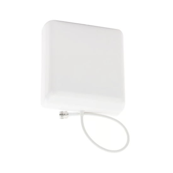 Antena direccional tipo Panel para interior/ Cubre 698-960 MHz, 1710-2700 MHz/ Ganancia 4-6 dBi, 8 dBi/ Conector N-Hembra/ Incluye montaje para pared.