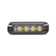 Luz Auxiliar Serie X3744, 8 LEDs Ultra Brillantes, color rojo claro.