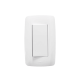 Apagador Escalera Sencillo de 10 A/ 127 V CA ~ 60 Hz / Color Blanco.