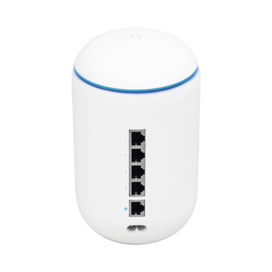 UniFi OS Console: UniFi Dream Machine, dispositivo que combina Wi-Fi AP 802.11ac Wave 2 MU-MIMO 4x4, Switch de 4 puertos, Router Security Gateway y Controlador UniFi