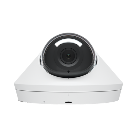 UniFi Protect Cámara G5 Dome  para interior/exterior / 2K (4MPX), ángulo 102.4°, visión nocturna IR hasta 9 mts / detecciones inteligentes / audio bidireccional / resistente a la intemperie IPx4 / antivandálica IX08