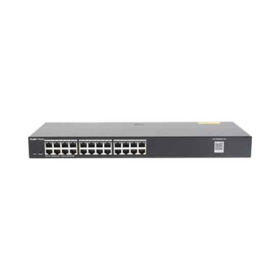 Switch Administrable 24 puertos Gigabit, gestión gratuita desde la nube.