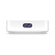 Router UniFi Ultra Express UX con WiFi 6, 1 puerto WAN GbE / 1 puerto GbE LAN. Administra hasta 4 dispositivos UniFi en modo  Gateway, o funciona como AP, hasta 50 clientes