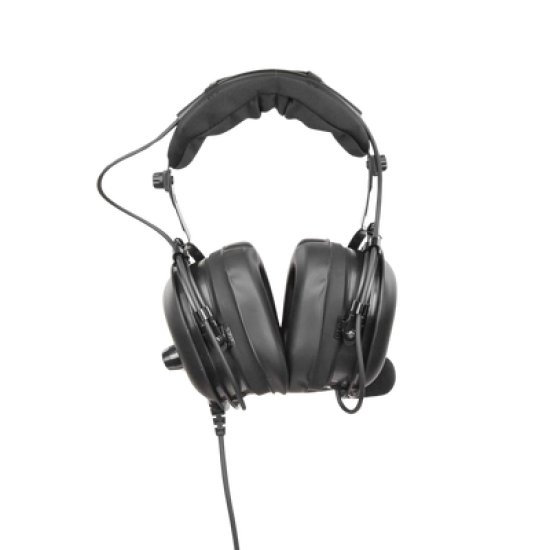 Auriculares de diadema de uso rudo sobre la cabeza para radios GP300/P1225/PRO3150/MAG ONE/EP450/DEP450