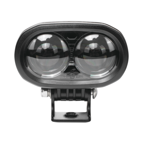 Luz LED de advertencia peatonal de punto azul para montacargas y vehiculos
