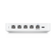 UniFi Cloud Gateway, Router multiWAN para balanceo/failover / Integra UniFi Network para administrar hasta 30 dispositivos UniFi, (1) puerto WAN 1/2.5 GbE y (4) puertos LAN GbE